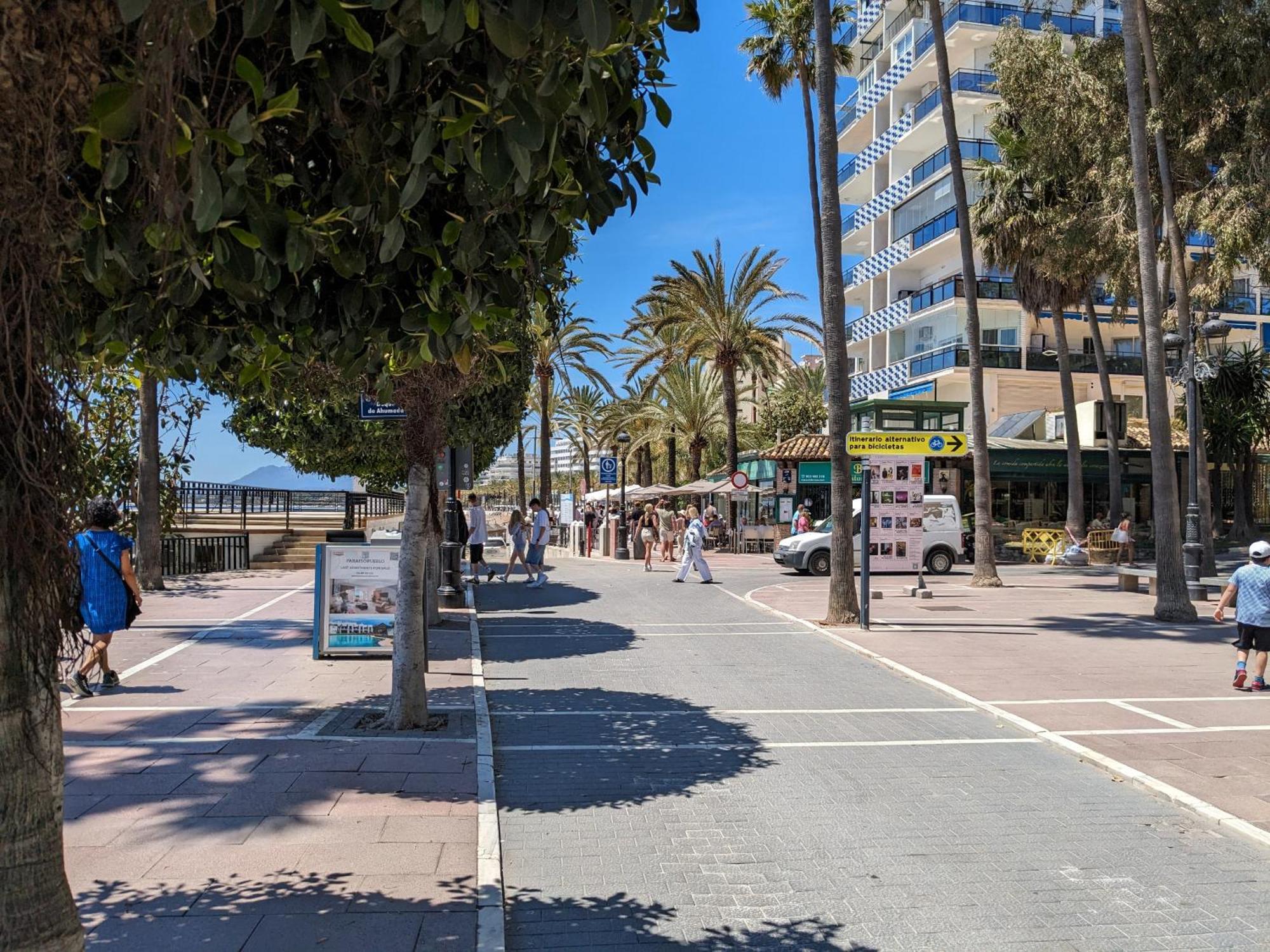 Apartamentos Con Vistas Y Terraza En ماربيا المظهر الخارجي الصورة